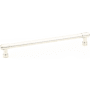 Emtek Jasper 8 Inch Center to Center Bar Cabinet Pull from the Industrial Modern Collection Polished Nickel
