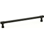 Emtek Jasper 8 Inch Center to Center Bar Cabinet Pull from the Industrial Modern Collection Flat Black
