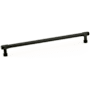 Emtek Jasper 10 Inch Center to Center Bar Cabinet Pull from the Industrial Modern Collection Flat Black