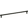 Emtek Jasper 12 Inch Center to Center Bar Cabinet Pull from the Industrial Modern Collection Flat Black