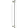 Emtek Jasper 12 Inch Center to Center Bar Appliance Pull from the Industrial Modern Collection Polished Nickel