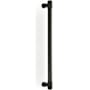 Emtek Jasper 12 Inch Center to Center Bar Appliance Pull from the Industrial Modern Collection Flat Black