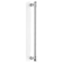 Emtek Jasper 12 Inch Center to Center Bar Appliance Pull from the Industrial Modern Collection Polished Chrome