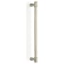 Emtek Jasper 18 Inch Center to Center Bar Appliance Pull from the Industrial Modern Collection Satin Nickel