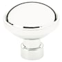 Emtek Brandt 1-1/4 Inch Mushroom Cabinet Knob from the Industrial Modern Collection Polished Chrome