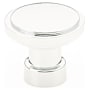 Emtek Haydon 1-1/4 Inch Mushroom Cabinet Knob from the Industrial Modern Collection Polished Chrome