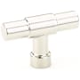 Emtek Jasper 2 Inch Bar Cabinet Knob from the Industrial Modern Collection Polished Nickel