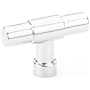 Emtek Jasper 2 Inch Bar Cabinet Knob from the Industrial Modern Collection Polished Chrome