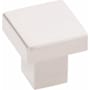 Emtek Hunter 1-1/4 Inch Square Cabinet Knob Satin Nickel