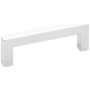 Emtek Warwick 8 Inch Center to Center Handle Cabinet Pull from the Modern Rectangular Collection Polished Chrome
