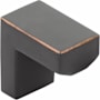 Emtek Keaton 1-1/2 Inch Long Finger Cabinet Pull Oil Rubbed Bronze