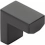 Emtek Keaton 1-1/2 Inch Long Finger Cabinet Pull Flat Black