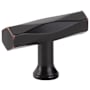 Emtek Tribeca 2 Inch Bar Cabinet Knob from the Art Deco Collection Oil Rubbed Bronze