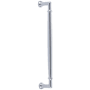 Emtek Westwood 12 Inch Center to Center Handle Appliance Pull from the Transitional Heritage Collection Polished Chrome