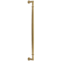 Emtek Westwood 18 Inch Center to Center Handle Appliance Pull from the Transitional Heritage Collection Satin Brass