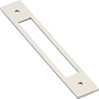 Emtek Modern Backplate 5 Inch Center to Center Cabinet Pull Backplate Polished Nickel