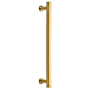 Emtek Freestone 12 Inch Center to Center Bar Appliance Pull from the Urban Modern Collection Satin Brass