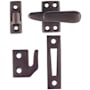Emtek 1-5/8" Height x 1" Width Standard Size Solid Brass Casement Latch Oil Rubbed Bronze