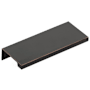 Emtek Modern Edge 3 Inch Center to Center Finger Cabinet Pull from the Contemporary Collection Oil Rubbed Bronze