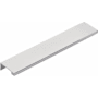 Emtek Modern Edge 4 Inch Center to Center Finger Cabinet Pull from the Contemporary Collection Polished Chrome