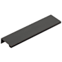 Emtek Modern Edge 6 Inch Center to Center Finger Cabinet Pull from the Contemporary Collection Oil Rubbed Bronze