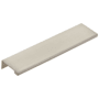 Emtek Modern Edge 6 Inch Center to Center Finger Cabinet Pull from the Contemporary Collection Satin Nickel