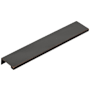 Emtek Modern Edge 8 Inch Center to Center Finger Cabinet Pull from the Contemporary Collection Oil Rubbed Bronze