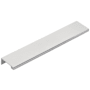 Emtek Modern Edge 8 Inch Center to Center Finger Cabinet Pull from the Contemporary Collection Polished Chrome