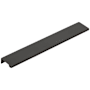 Emtek Modern Edge 10 Inch Center to Center Finger Cabinet Pull from the Contemporary Collection Oil Rubbed Bronze