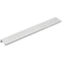 Emtek Modern Edge 12 Inch Center to Center Finger Cabinet Pull from the Contemporary Collection Polished Chrome