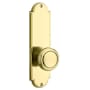 Emtek Delaware Series Passage Entry Set From the American Classic Collection Unlacquered Brass