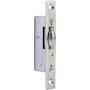 Emtek Euro Heavy Duty Roller Latch Mortise Lock Body Brushed Stainless Steel