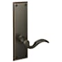 Emtek Quincy Privacy Door Entry Set from the American Classic Collection Oil Rubbed Bronze
