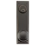 Emtek Quincy Brass Dummy Set with Dummy Cylinder from the American Classic Collection Oil Rubbed Bronze