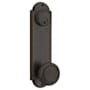 Emtek Delaware Series Double Cylinder Keyed Entry Set with 9 Inch Tall Backplate From the American Classic Collection Oil Rubbed Bronze