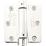 Emtek 3.5" x 3.5" Spring Mortise Hinge with 1/4" Radius Corners - Pair Polished Nickel