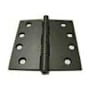 Emtek Residential Duty 4" x 4" Plain Bearing Full Mortise Cabinet Door Hinge - Pair Oil Rubbed Bronze