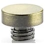 Emtek Solid Brass Button Tip for 3-1/2 Inch Residential Duty Hinges Polished Chrome