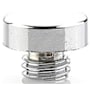 Emtek Solid Brass Button Tip for 4 Inch Heavy Duty or Ball Bearing Hinges Satin Nickel