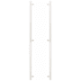 Emtek Back to Back Knurled 36 Inch Center to Center Bar Appliance Pull with Rectangular Bar Stem from the SELECT Collection - Pair Satin Nickel / Satin Nickel Stem