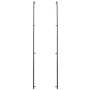 Emtek Back to Back Smooth 54 Inch Center to Center Bar Appliance Pull with Rectangular Bar Stem from the SELECT Collection - Pair Oil Rubbed Bronze / Oil Rubbed Bronze Stem
