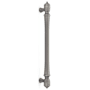 Emtek Spindle 12 Inch Center to Center Appliance Pull Set from the Traditional Collection - Back to Back Mounting Pewter