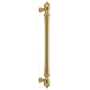 Emtek Spindle 12 Inch Center to Center Appliance Pull Set from the Traditional Collection - Back to Back Mounting Polished Brass