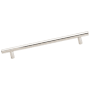 Emtek Bar 18 Inch Center to Center Appliance Pull Set from the Contemporary Collection - Back to Back Mounting Satin Nickel