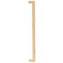 Emtek Keaton 18 Inch Center to Center Appliance Pull Set from the Modern Rectangular Collection - Back to Back Mounting Satin Brass