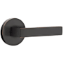 Emtek Dumont Passage Door Lever Set from Brass Modern Collection with Concealed Screws Oil Rubbed Bronze