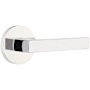 Emtek Dumont Passage Door Lever Set from Brass Modern Collection with Concealed Screws Polished Chrome
