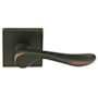 Emtek Luzern Passage Door Lever Set from the Brass Modern Collection with the Concealed Screws Oil Rubbed Bronze