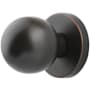 Emtek Orb Brass Modern Passage Door Knobset with the Concealed Screws Oil Rubbed Bronze