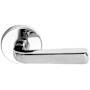 Emtek Sion Passage Door Leverset from the Modern Brass Collection with the Concealed Screws Polished Chrome